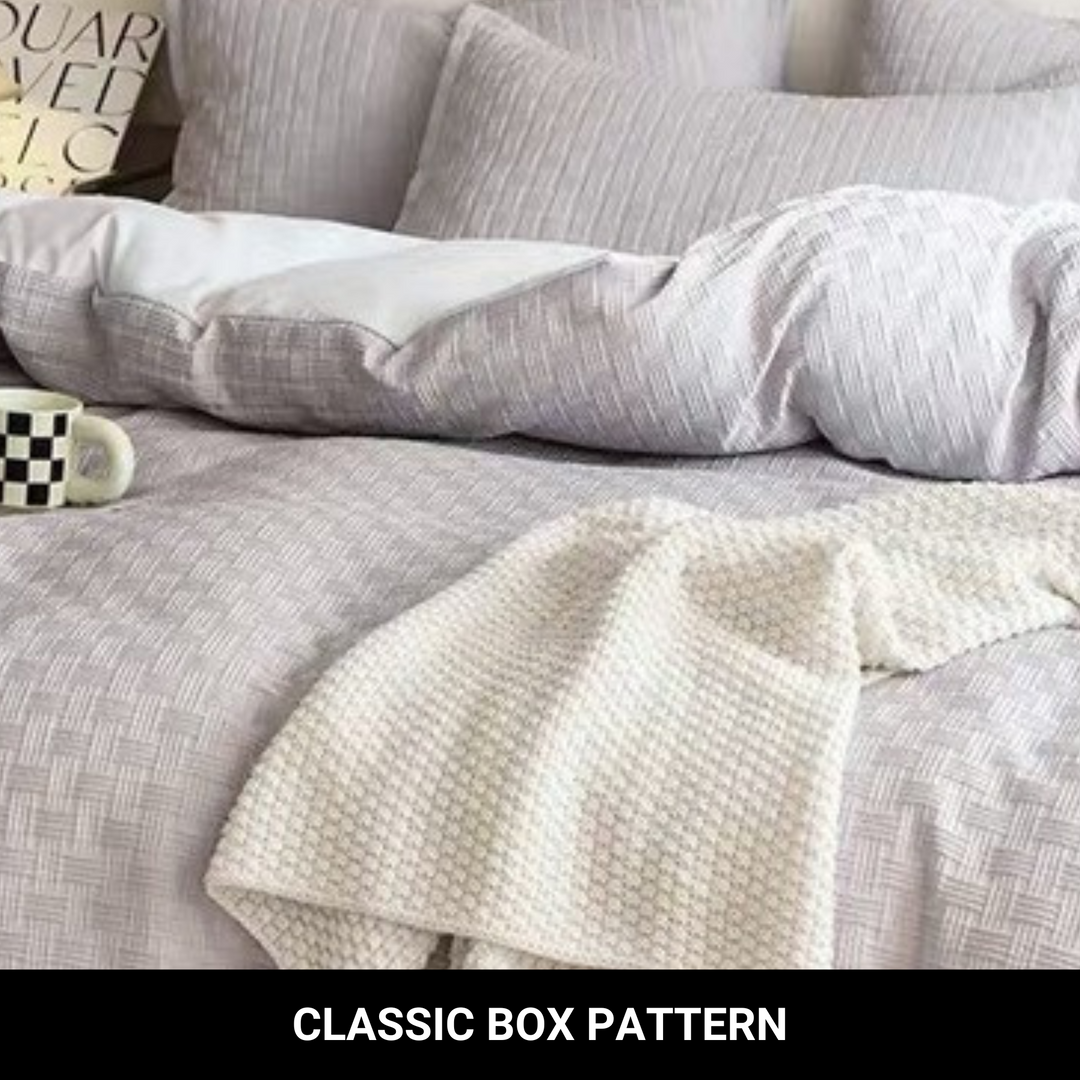 King Bedding Set with 6 PCs King Size Bedsheet & Duvet Cover 220x240 (6FM17)