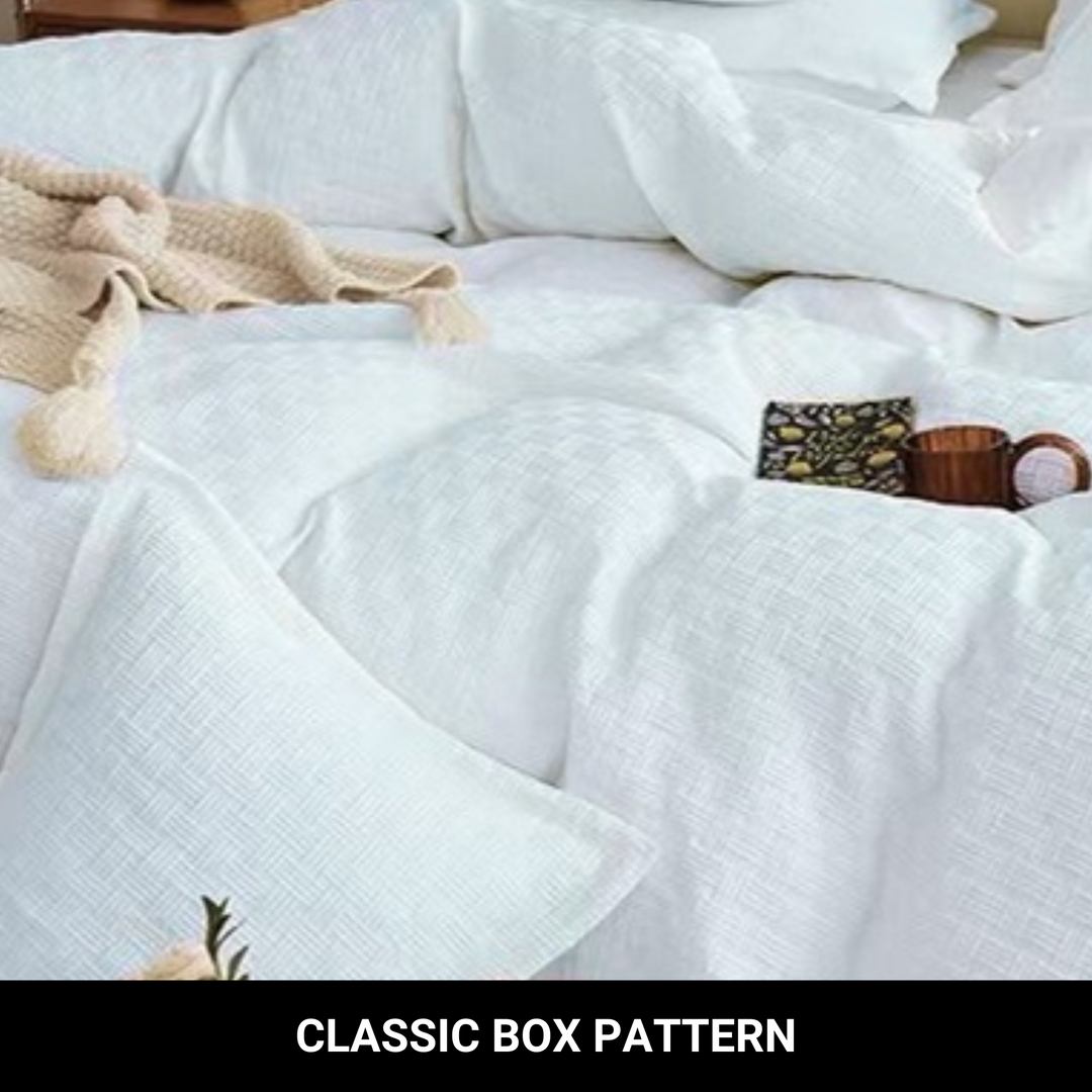 Bedding Set with Double Bed Sheet Size & 6 PCs Fitted Sheets, Duvet Cover(6FM16)