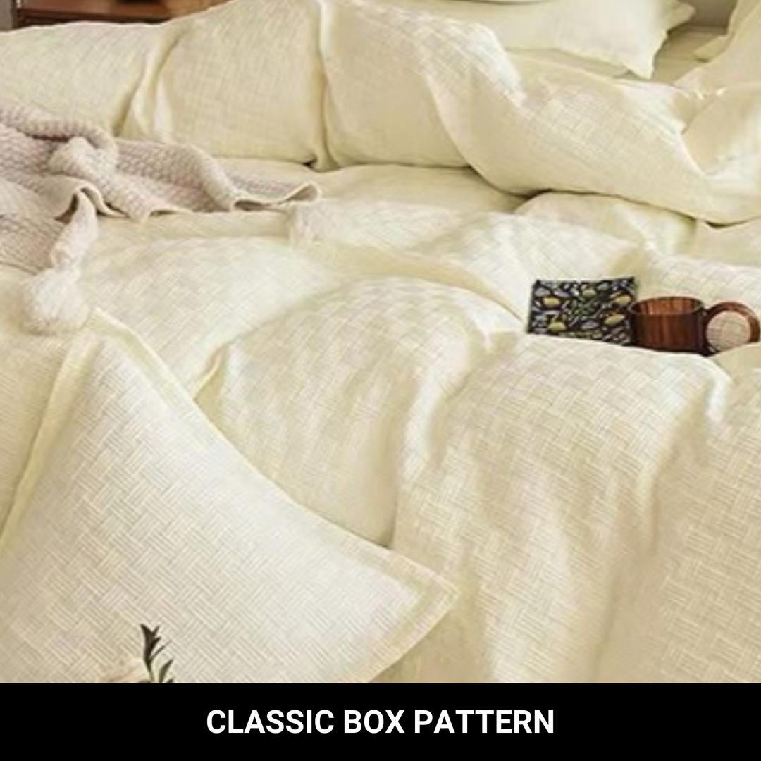 King Size Bedding Sets – 6 PCs Fitted Bed Sheet Set with Duvet Cover 220x240 (6FM18)