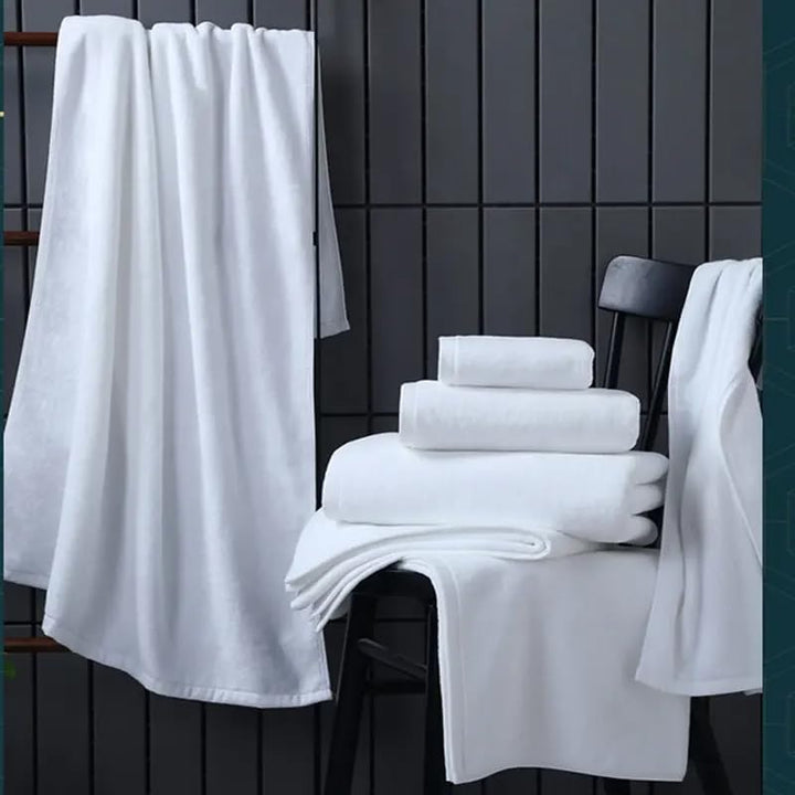 4 PCs Premium Bath Towels Set, Towel 70cm x 140cm,100% Cotton Hotel & Spa Towels