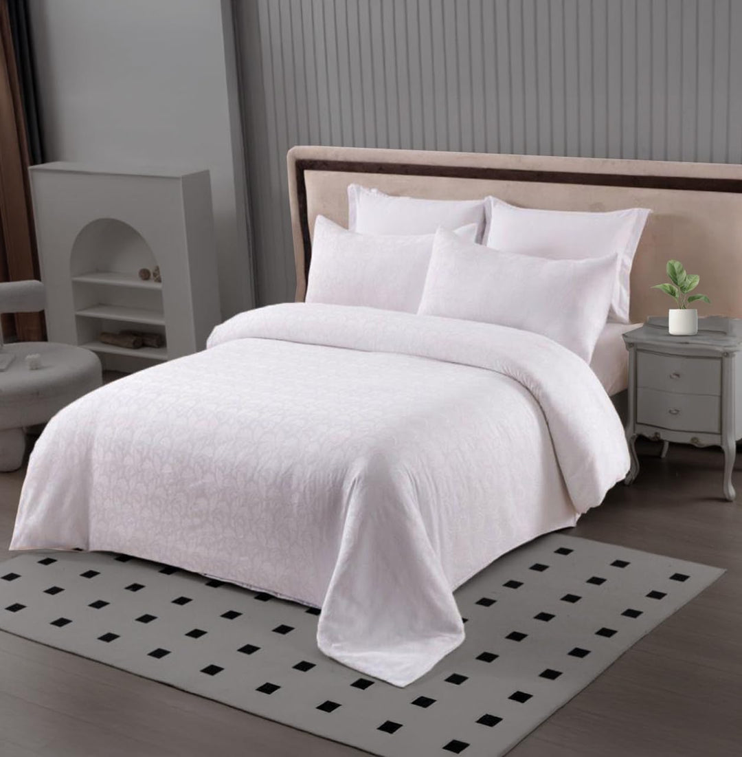 King Size Bedding Set 6 PCs with Duvet Cover 220x240 King Bed Sheets(6FM13)