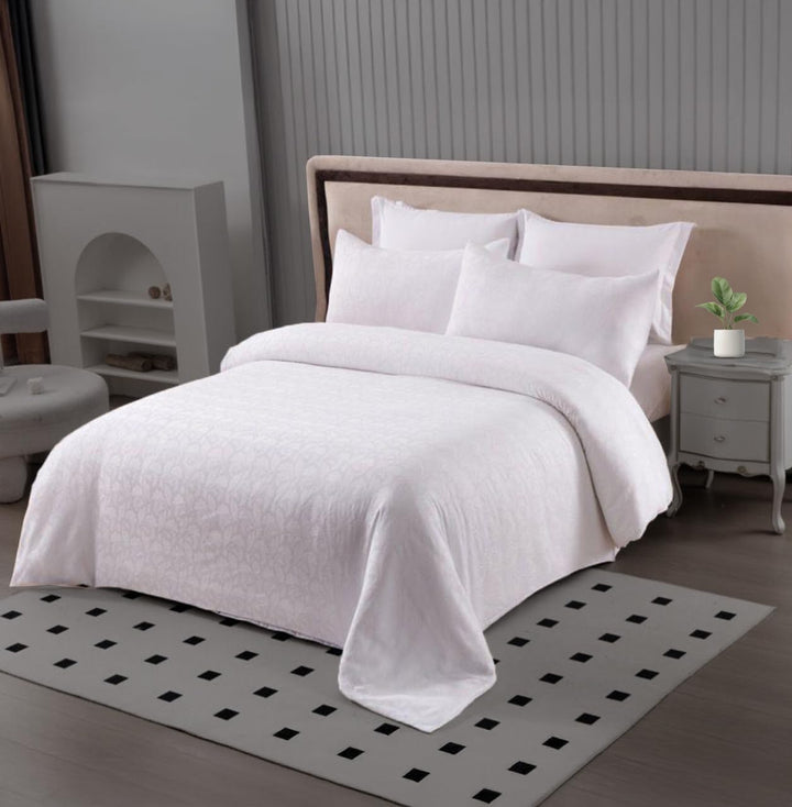 King Size Bedding Set 6 PCs with Duvet Cover 220x240 King Bed Sheets(6FM13)