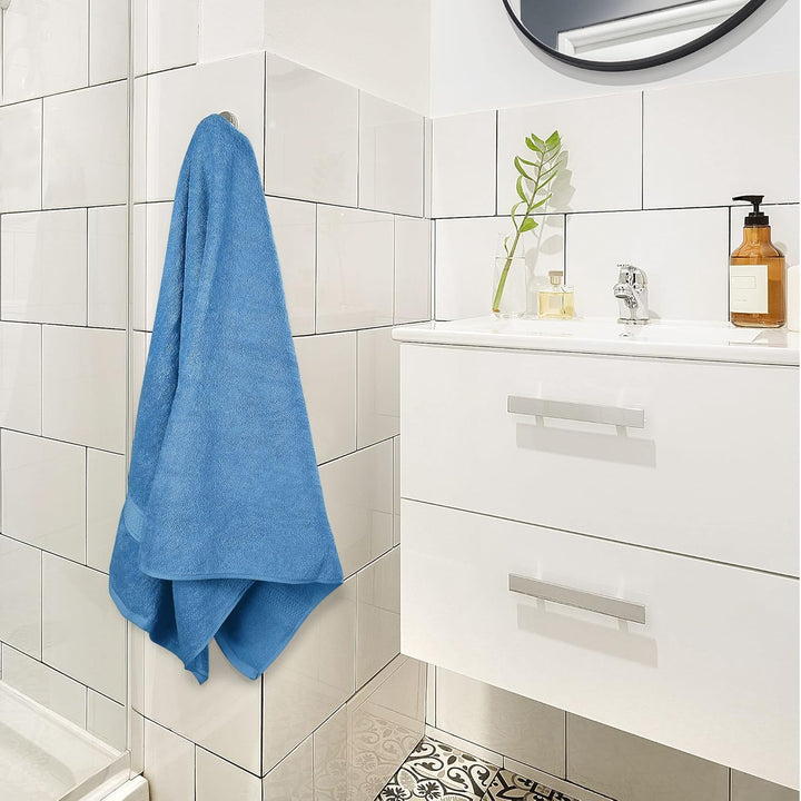 4 PCs Premium Bath Towels Set, Towel 70cm x 140cm,100% Cotton Hotel & Spa Towels