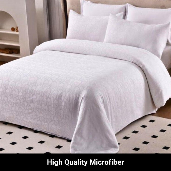 King Size Bedding Set 6 PCs with Duvet Cover 220x240 King Bed Sheets(6FM13)