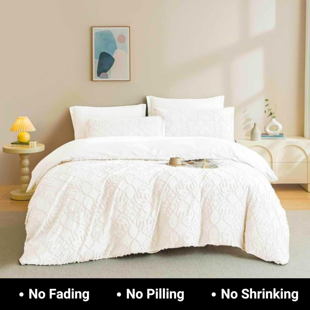 King Size Bedding Sets 6 PCs With Duvet Cover 220x240, King Bedding Set (6FM2)
