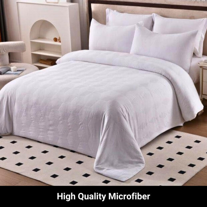 King Bedding Set 6 PCs with Duvet Cover 220x240 King Size Fitted Sheet (6FM15)