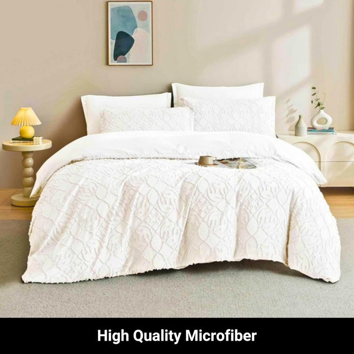 King Size Bedding Sets 6 PCs With Duvet Cover 220x240, King Bedding Set (6FM2)