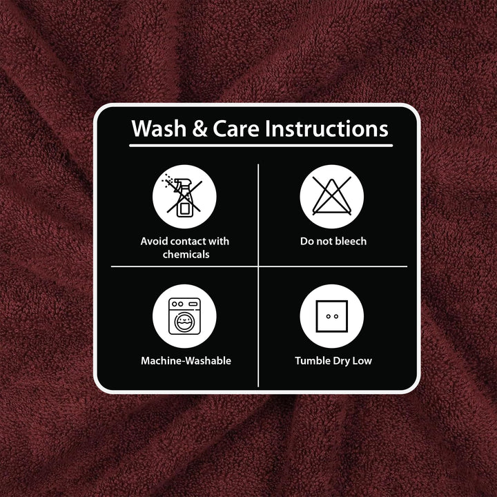 4 PCs Premium Bath Towels Set, Towel 70cm x 140cm,100% Cotton Hotel & Spa Towels