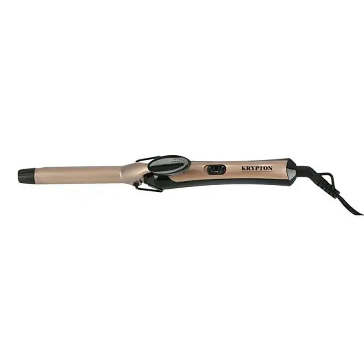 Krypton Hair Curler with Ceramic Coating – 25W, Black & Beige (KNH5360)