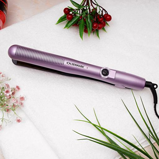 Olsenmark Pro-Slim Hair Straightener Curving Plate For Curling, Straightening Hair