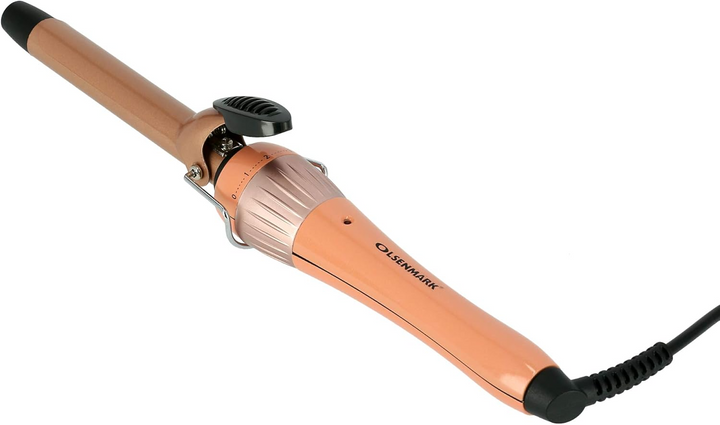 Hair Curler With Ceramic Coating, Temp Control, 360 Degree Swivel Cord (OMH4065)