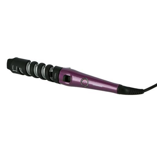 Olsenmark Ceramic Hair Curler, Spring Clip, Cool Tip, Spiral Curling Guides (OMH4078)