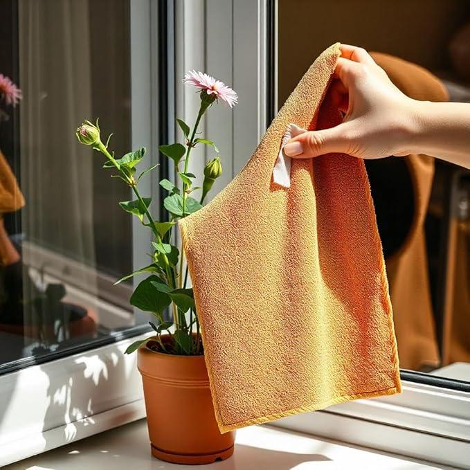 12 Pack Premium Wash Cloths and Face Towels Set (30 x 30 CM) 600 GSM 100% Cotton Soft