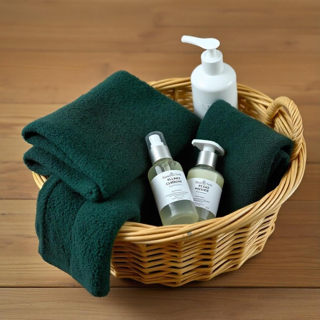 12 Pack Premium Wash Cloths and Face Towels Set (30 x 30 CM) 600 GSM 100% Cotton Soft