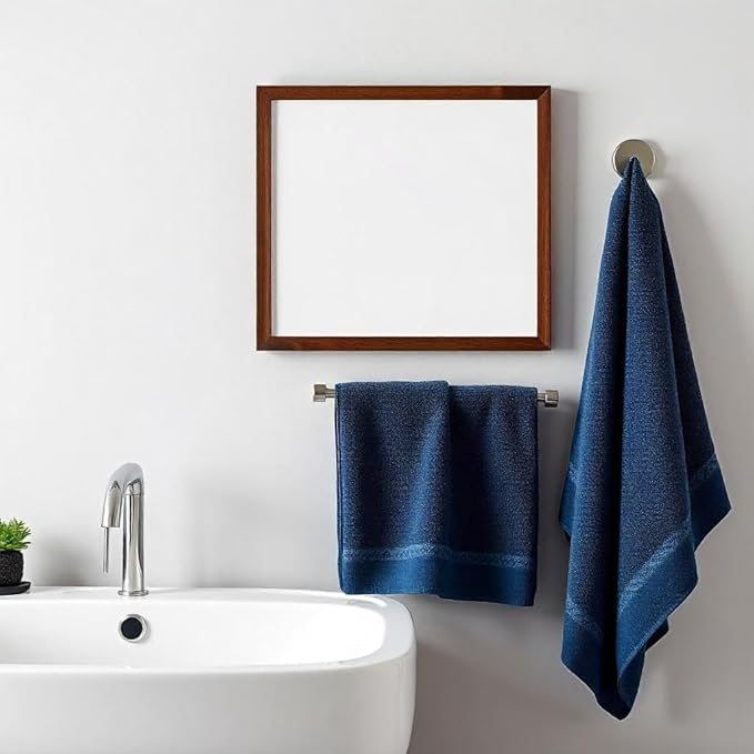 6 PCs Premium Hand Towels Set, 600 GSM Extra Large Hand Towels With 100% Soft Cotton