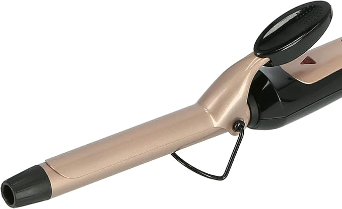 Krypton Hair Curler with Ceramic Coating – 25W, Black & Beige (KNH5360)
