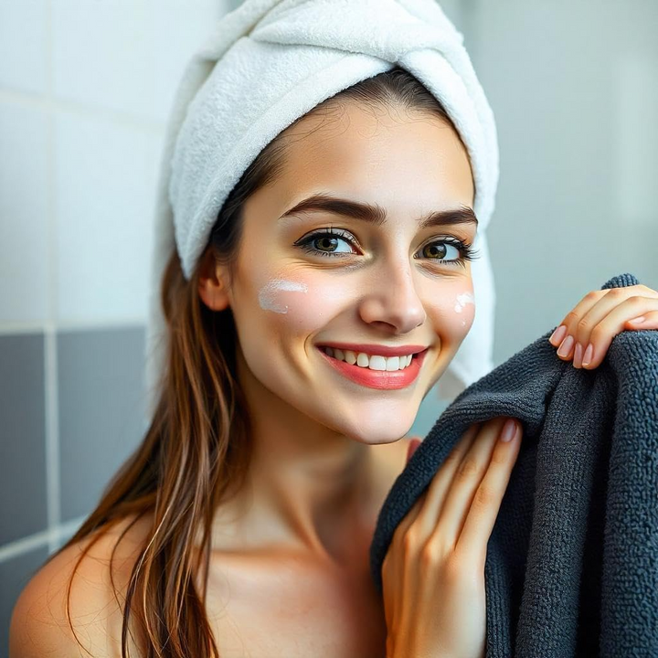 12 Pack Premium Wash Cloths and Face Towels Set (30 x 30 CM) 600 GSM 100% Cotton Soft