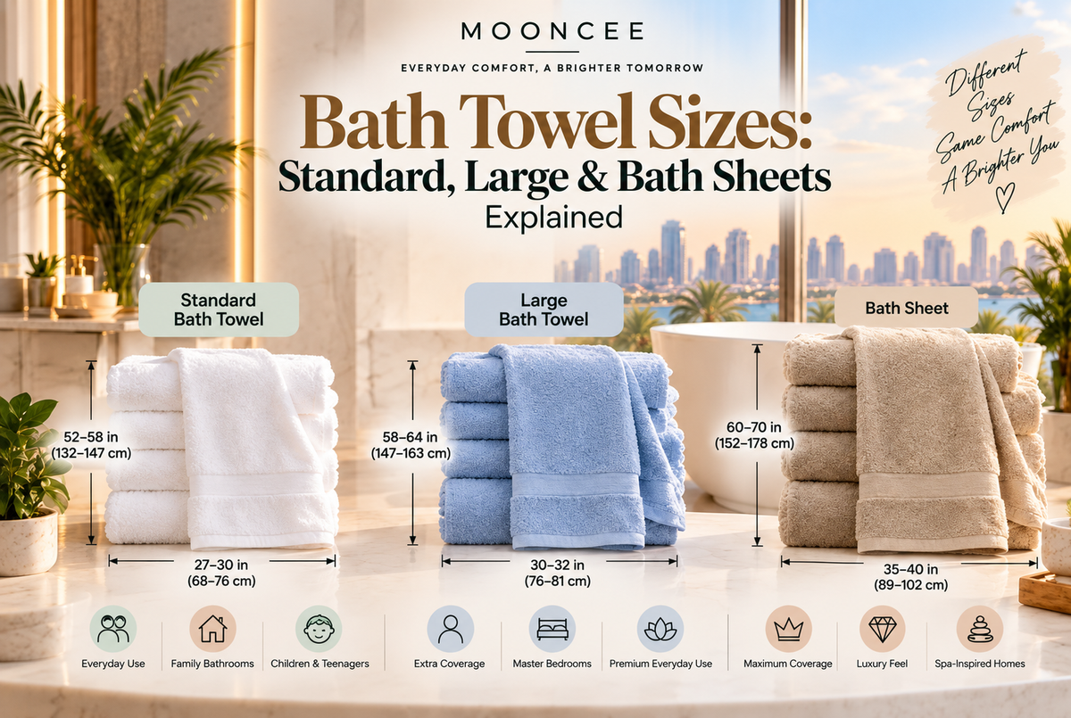 Bath Towel Sizes: Standard, Large & Bath Sheets Explained