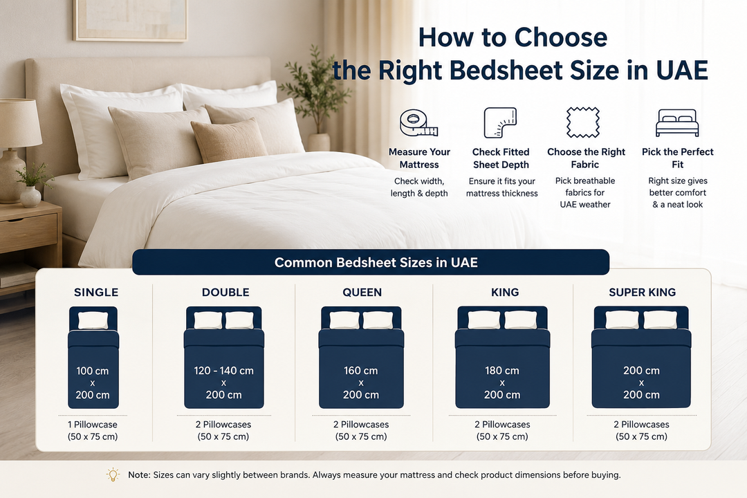 king size bedsheet set in uae