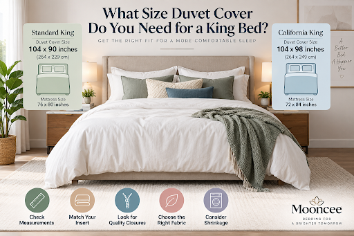 What Size Duvet Cover Do You Need for a King Bed?