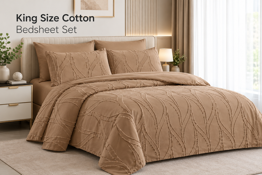 King Size Cotton Bedsheet Set: How to Choose the Best Bedding for Your Bedroom