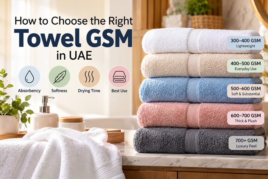 How to Choose the Right Towel GSM in UAE