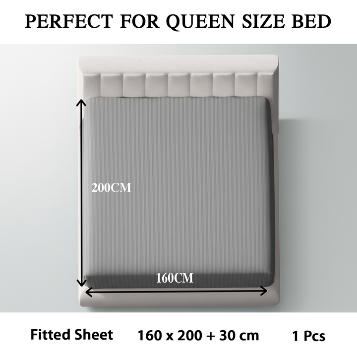 Hotel-Quality Premium Fitted Sheet – Deep Pockets, Smooth & Durable Fabric