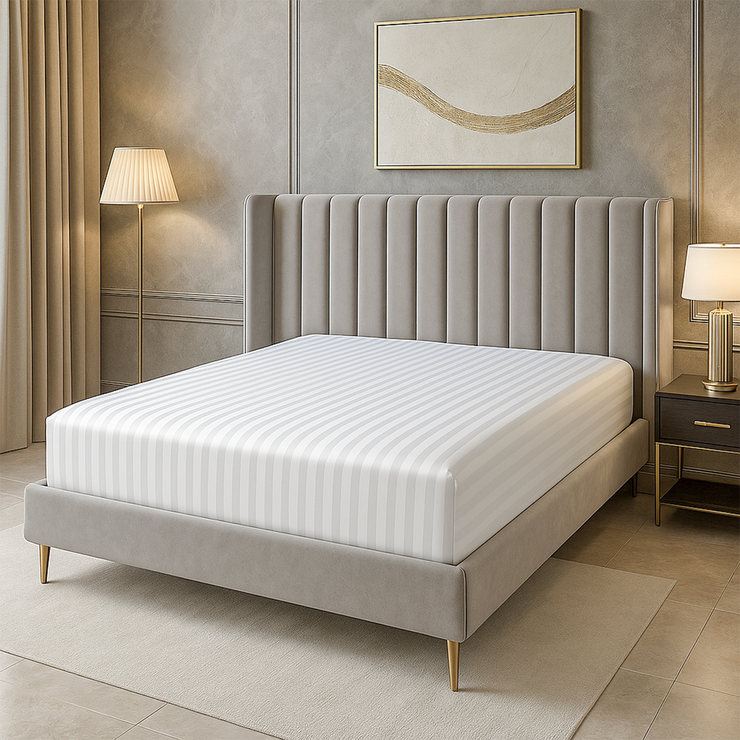 Hotel-Quality Premium Fitted Sheet – Deep Pockets, Smooth & Durable Fabric