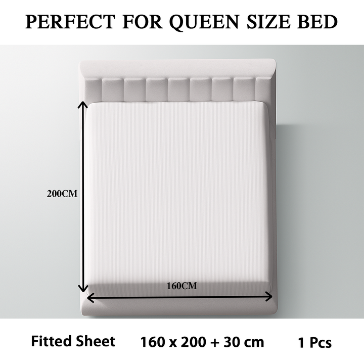 Hotel-Quality Premium Fitted Sheet – Deep Pockets, Smooth & Durable Fabric