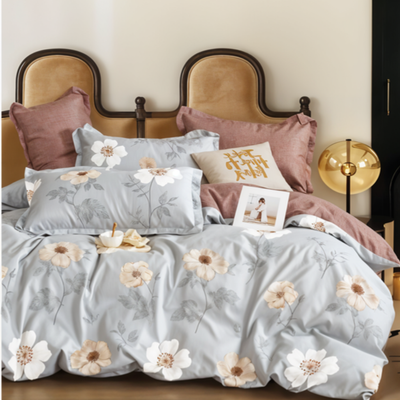 Luxury Bedding Sets 6 PCs  King With Duvet Cover 220x240, King Bedding Set (6FS71)