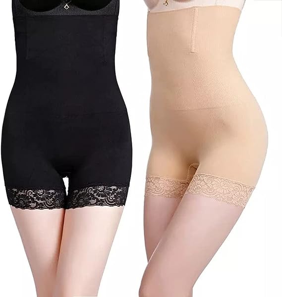 Women’s shapewear bodysuit in black and nude colors