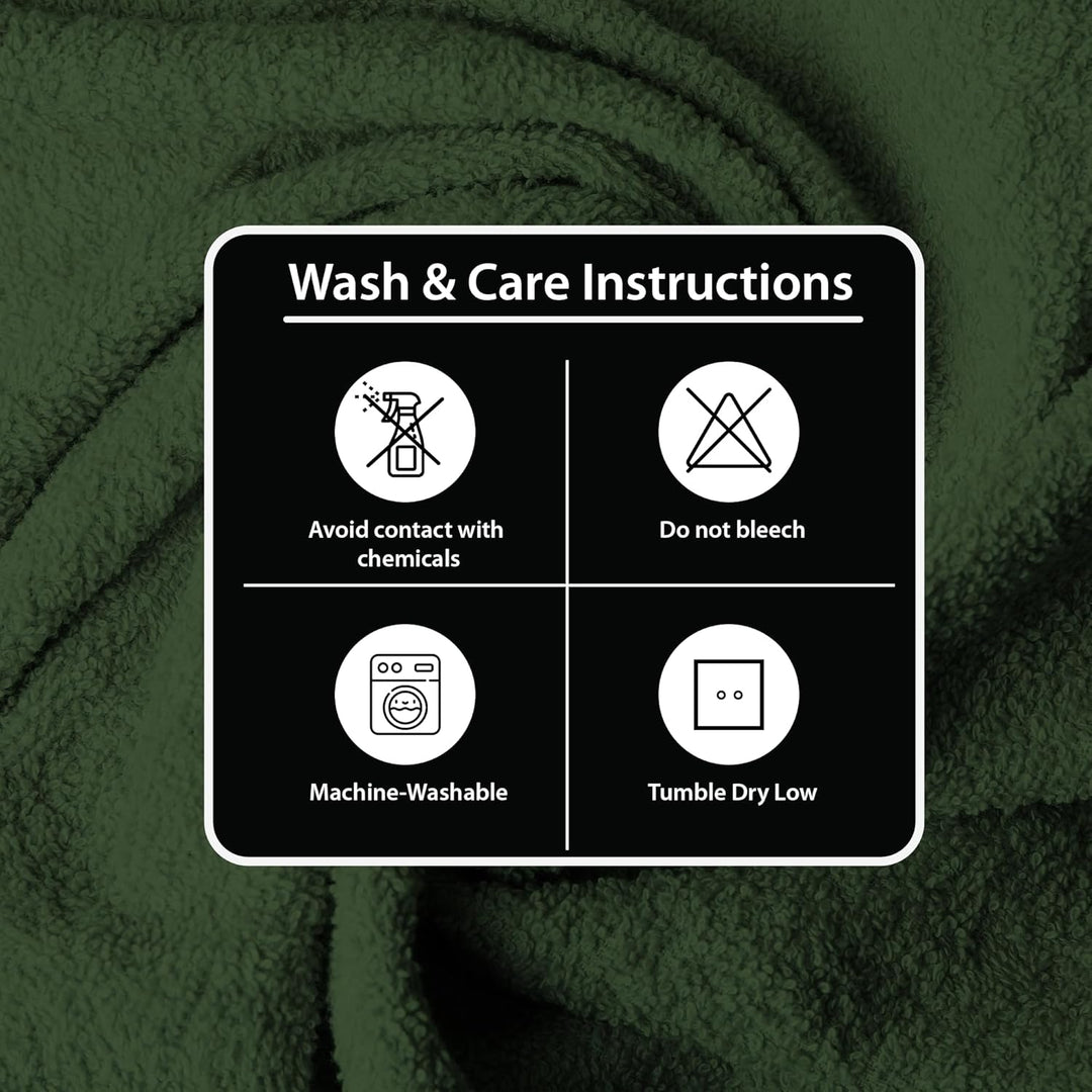 6 PCs Premium Hand Towels Set, 600 GSM Extra Large Hand Towels 40cmx70cm 100% Cotton Soft