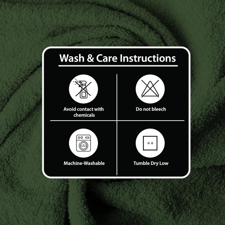 6 PCs Premium Hand Towels Set, 600 GSM Extra Large Hand Towels 40cmx70cm 100% Cotton Soft