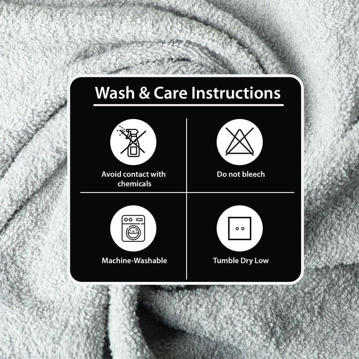 6 PCs Premium Hand Towels Set, 600 GSM Extra Large Hand Towels 40cmx70cm 100% Cotton Soft