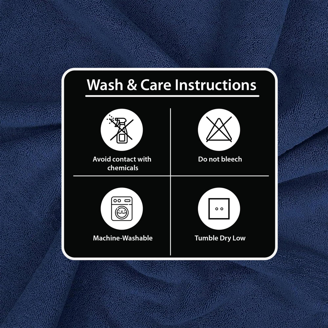 6 PCs Premium Hand Towels Set, 600 GSM Extra Large Hand Towels 40cmx70cm 100% Cotton Soft
