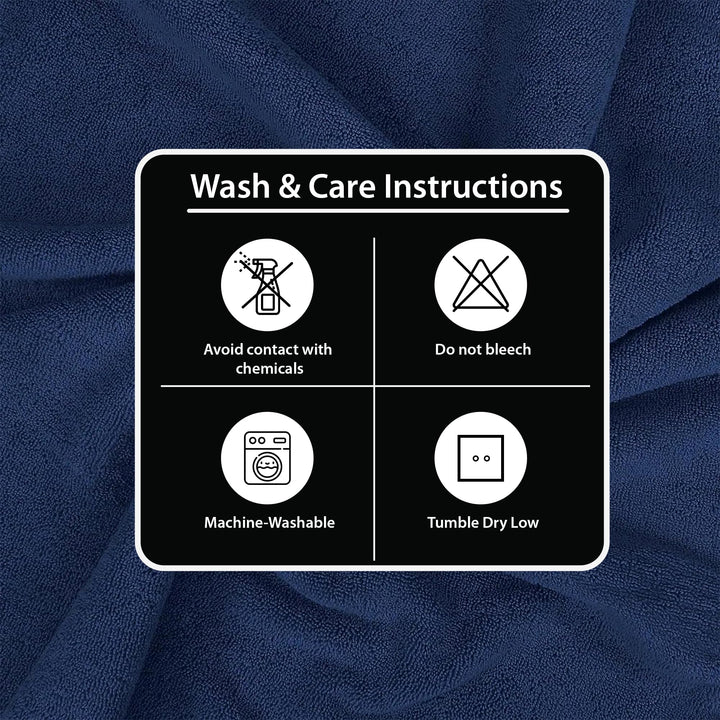 6 PCs Premium Hand Towels Set, 600 GSM Extra Large Hand Towels 40cmx70cm 100% Cotton Soft