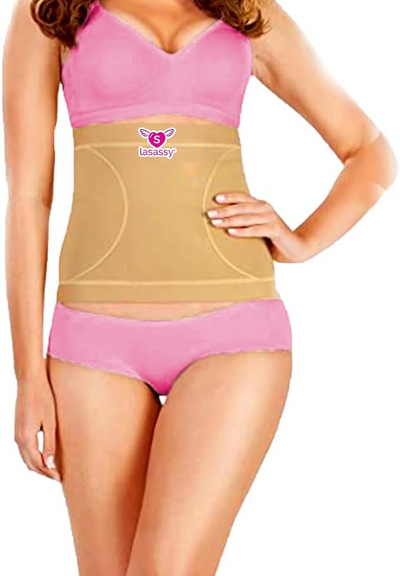 LASASSY Women Cotton Blended Tummy Reducer Abdomen Shapewear Tummy Tucker