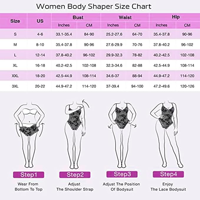 LASASSY 2Pcs Body Shaper With Bra for Women Body Bracer Shapewear for Women