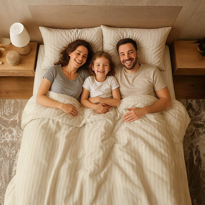 MOONCEE 6 PCs King  Bedding Set with 220x240 Duvet Cover and Bed Set (Pearl White)