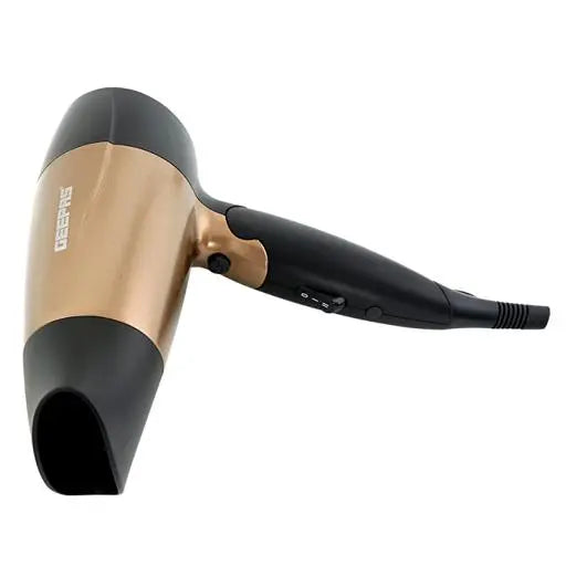 Geepas Mini Hair Dryer with Foldable Handle Cool Shot Function- 1600W