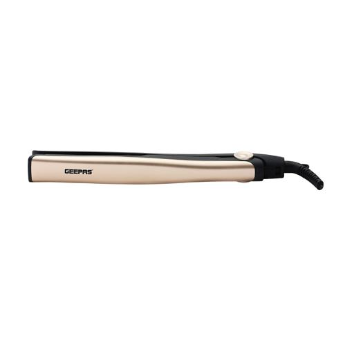 Geepas Portable Hair Straightener with Ceramic Plates, 360-Degree Swivel Cord