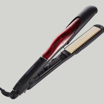 Steam Hair Straightener with Ceramic Plates – Professional Hair Styler & Hair Iron