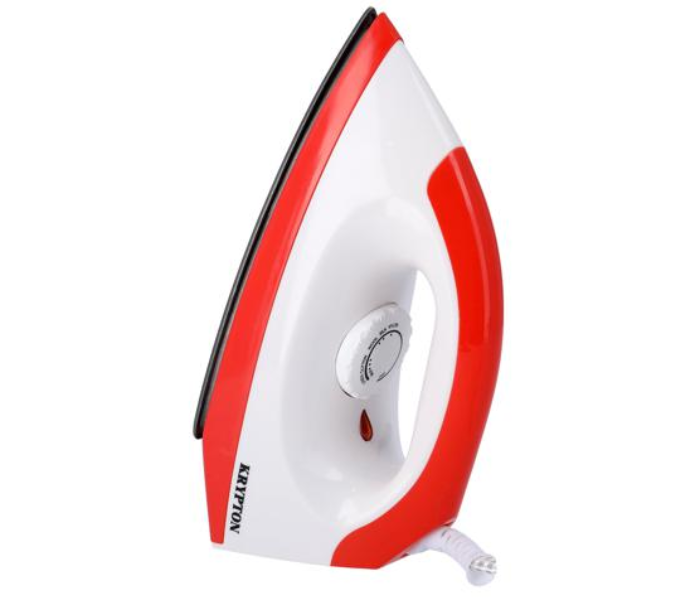 Krypton Non-Stick Coated Clothes Dry Iron 1200 W, Temperature Control (Red/White)