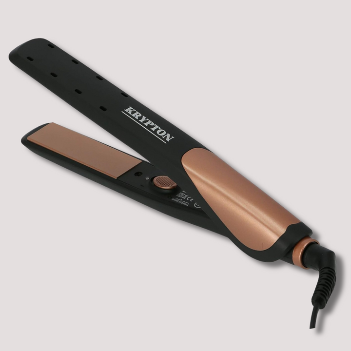 Professional Hair Straightener with Adjustable Temperature for Salon-Quality Styling