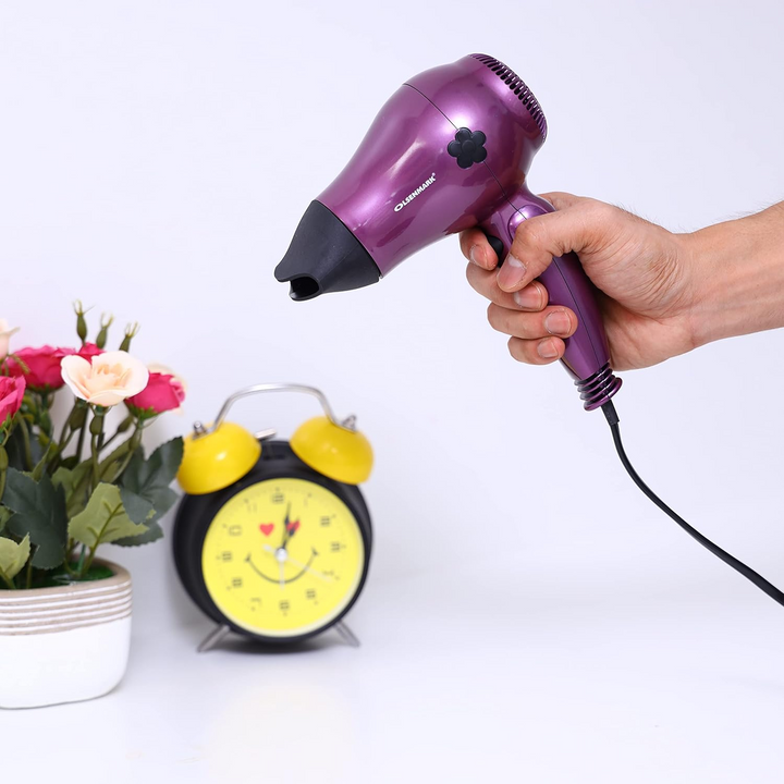 Olsenmark Hair Dryer For Women Travel  Portable With Foldable Handle 1200W