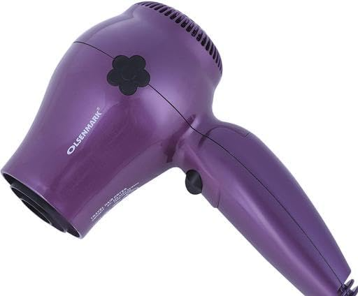 Olsenmark Hair Dryer For Women Travel  Portable With Foldable Handle 1200W