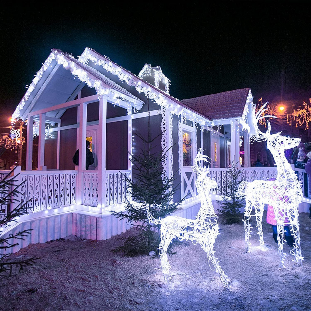 LED String Lights for Home Decoration, Fairy Lights for Outdoor & Indoor Christmas Decoration Lights (White)
