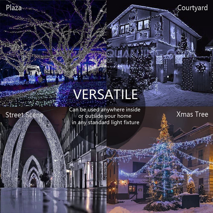 LED String Lights for Home Decoration, Fairy Lights for Outdoor & Indoor Christmas Decoration Lights (White)