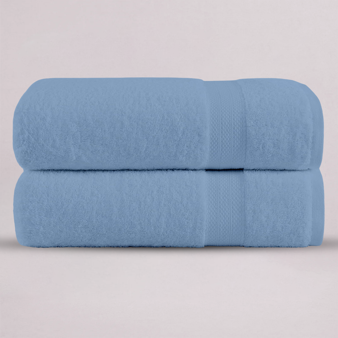 مجموعة من 4 مناشف حمام فاخرة، منشفة 70 سم × 140 سم، مناشف فنادق ومنتجعات صحية مصنوعة من القطن بنسبة 100%