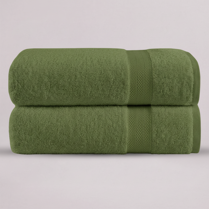 مجموعة من 4 مناشف حمام فاخرة، منشفة 70 سم × 140 سم، مناشف فنادق ومنتجعات صحية مصنوعة من القطن بنسبة 100%